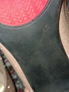 Sparkly Rose Gold Heels