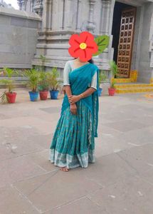 Beautiful Teal Lehenga Choli