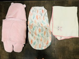 Baby Swaddle & Blanket Set