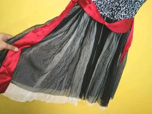 Black &amp; White Party Dress