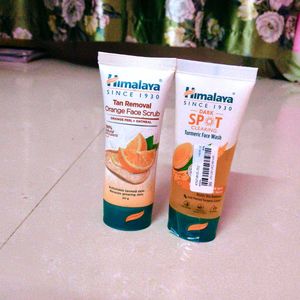 Himalaya duo face wash and scrub