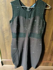 Sparkly Black Sheath Dress