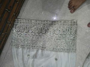 white kurta sharara set pakistani