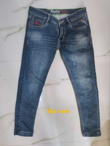 REPLAY 30'in Stylish Blue Denim Jeans