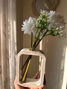 Modern Concrete with Glass Tube