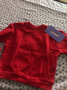 Cute Red Koala Print Sweatshirt