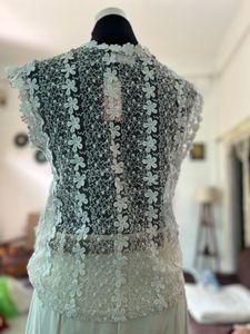 Sheer Floral Lace Top