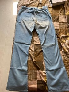 Light Wash Flared Jeans