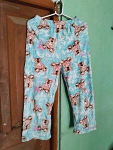 length 34,Cute Teddy Bear Pajama Pants