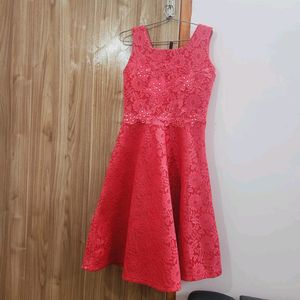 Elegant Pink Lace Top