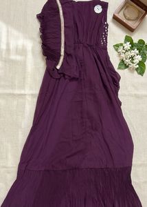 Designer Ethnic Gown with Sequins