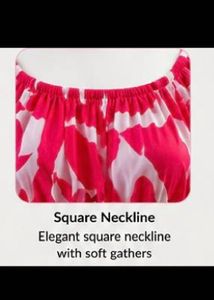 Vibrant Pink &amp; White Patterned Midi Dress