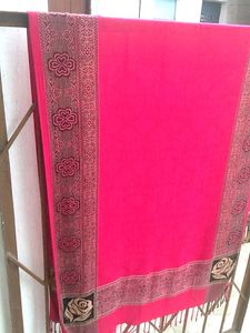 Hot Pink Stall with Floral Detail