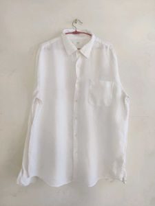 Classic White Linen Shirt