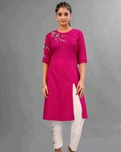 Reyon Kurti With Pant