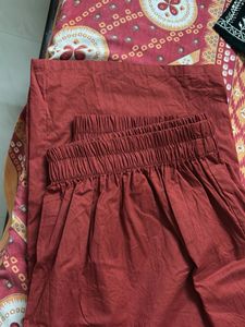 Red Anarkali Kurta