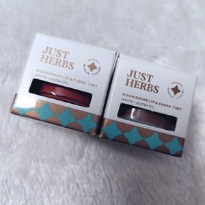 Just herbs Herb Enriched Lip and Cheek Tint - 06 P