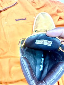 Timberland Orange Zip-Up Jacket