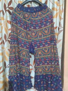 Cotton Umbrella Palazzo