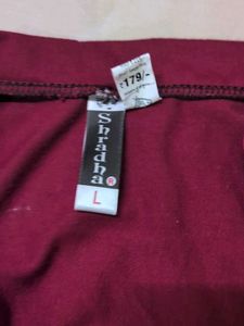 Maroon Shrug