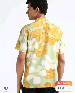 primium look Flying machine 100% cotton Floral Shi