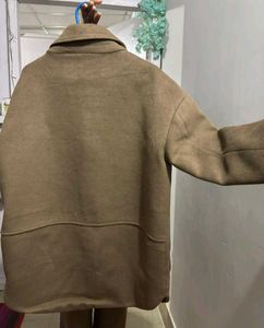 Elegant Brown Pea Coat