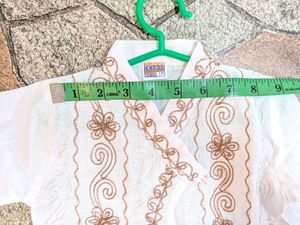 Kids Embroidered Kurta