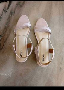 pink flat sandal