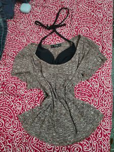 SHEIN Textured Bikini Set