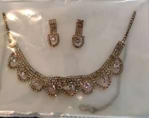 Jewellery. American Diamond Set