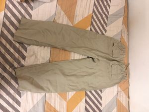 Comfortable Linen Blend Cargo Pants
