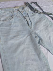 Straight Rough Jeans ( Woman)
