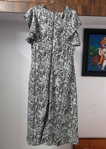 Black And Grey Dress.