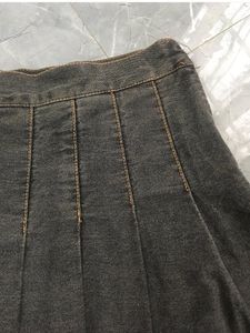 Pleated Mini Skirt