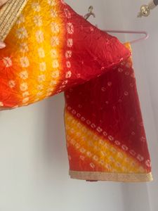 Vibrant Gradient Bandhani Scarf/Dupatta