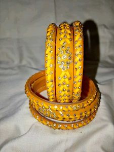 Blue &amp; Silver Bangle Set