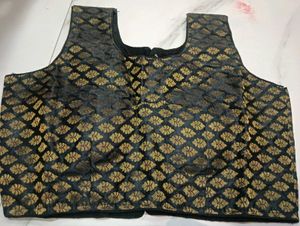 Elegant Brocade Blouse