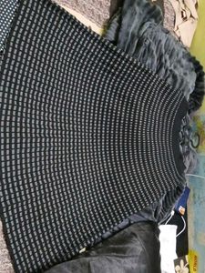 Black &amp; Grey Patterned skirt