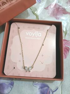 Voylla Bow Necklace - Handcrafted