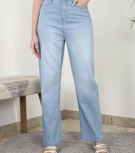 Light Wash Wide Leg Jeans