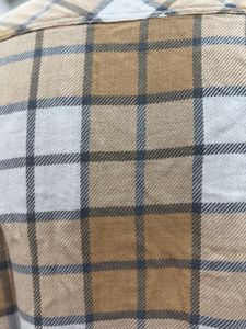 Men's Textured Button-Up Shirt