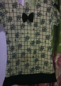 Women's Floral Print Kurta