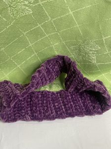 Purple Velvet Headband
