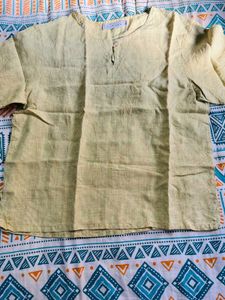 Casual Light Yellow Shirt