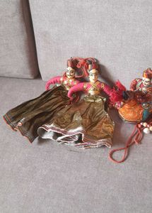 Rajasthani folk puppets show pieces