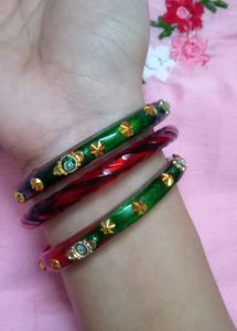 Set of 3 Colorful Bangles