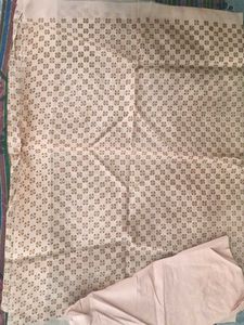 Stunning nude colour Saree