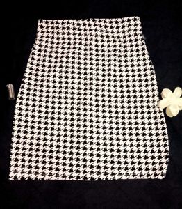 Houndstooth Mini Skirt