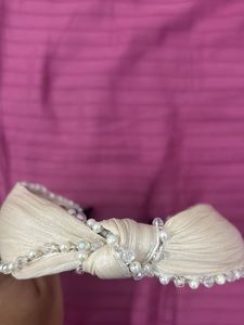 Elegant Pearl &amp; Crystal Headband