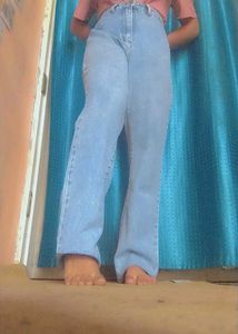 ❤️Waist 30 to 32 Light Wash Denim Jeans
